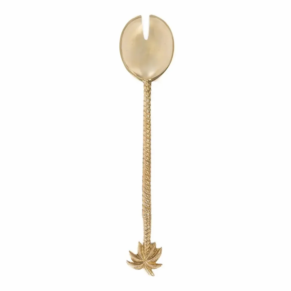 Forks - The Palm Tree Salad Fork - Gold - BAZAR BIZAR LIVING