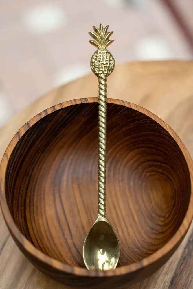 Bowls - The Teak Root Salad Bowl - S - BAZAR BIZAR LIVING