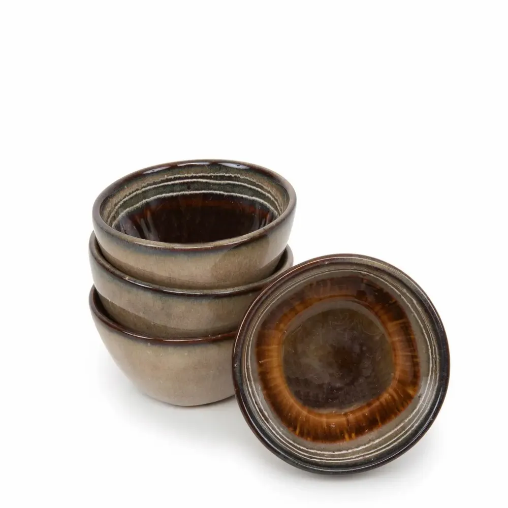 Platter and bowls - The Comporta Sauce Bowl - XS - Set of 6 - BAZAR BIZAR LIVING