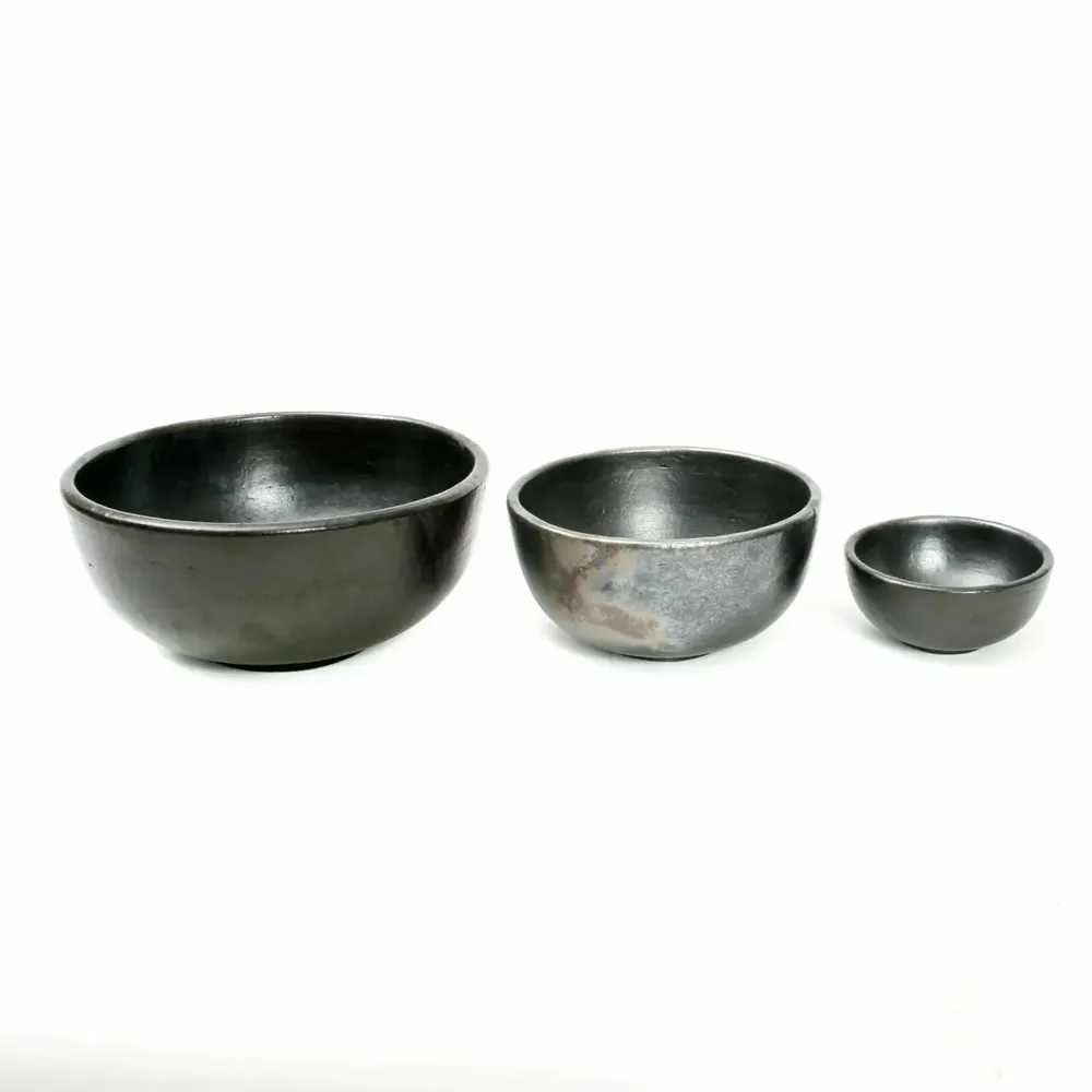 Bowls - The Burned Bowl - Black - M - BAZAR BIZAR LIVING