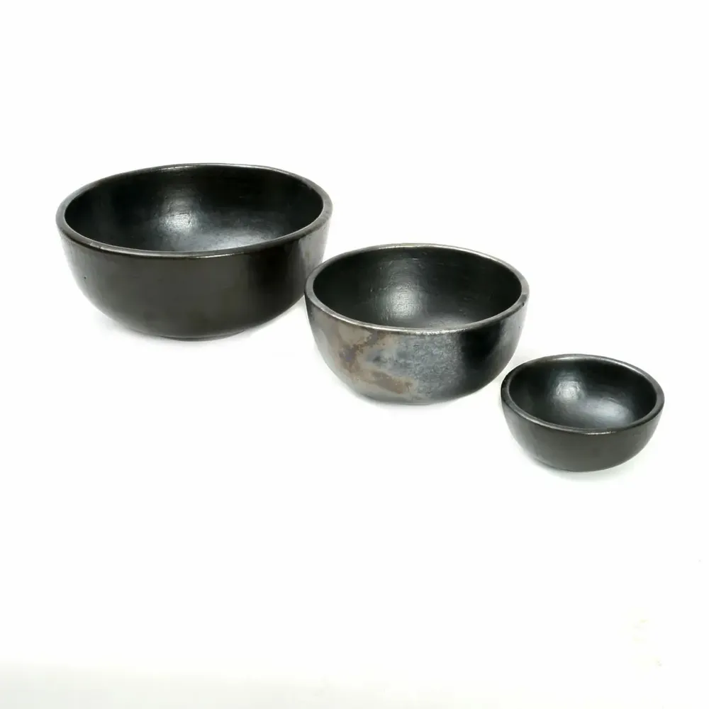 Bowls - The Burned Bowl - Black - M - BAZAR BIZAR LIVING