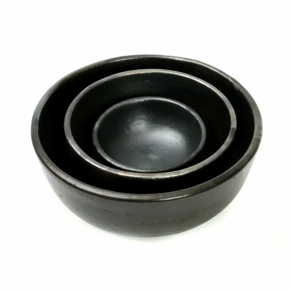 Bowls - The Burned Bowl - Black - M - BAZAR BIZAR LIVING