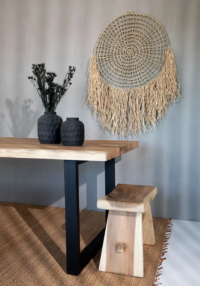 Other wall decoration - The Raffia Dreamcatcher - Natural - BAZAR BIZAR LIVING