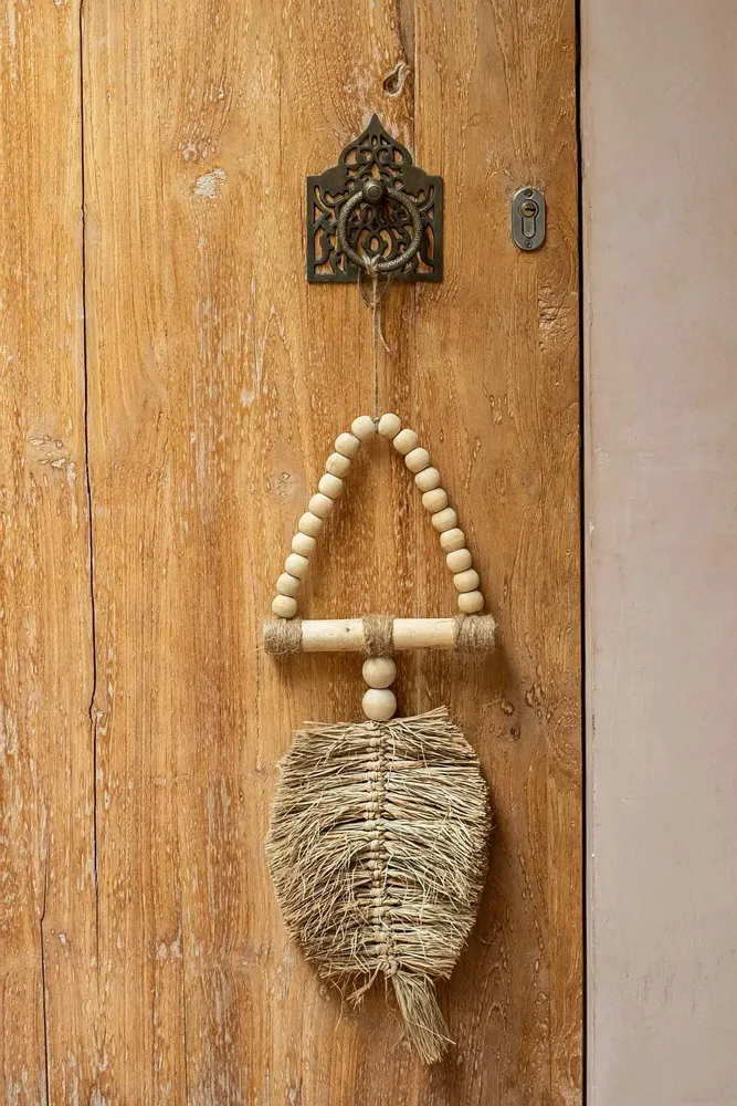 Decorative objects - The Raffia Triangle - BAZAR BIZAR LIVING