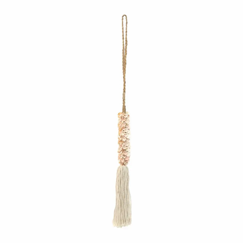 Objets de décoration - Le Pompon En Coquillage & Coton - Rose - BAZAR BIZAR LIVING