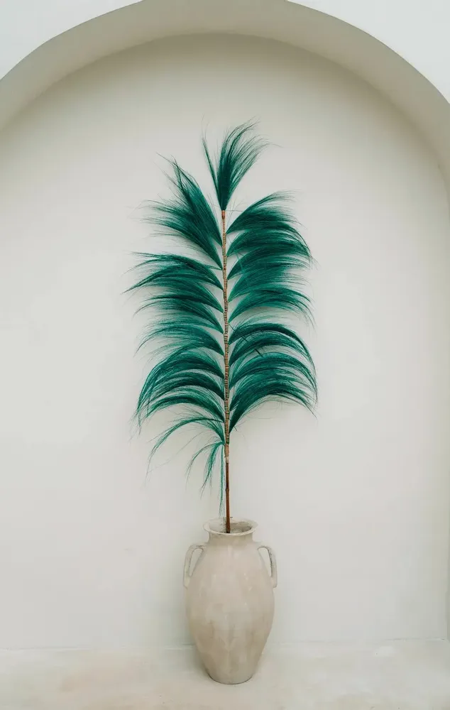 Decorative objects - The Stunning Leaf - Petrol - Set of 6 - BAZAR BIZAR LIVING