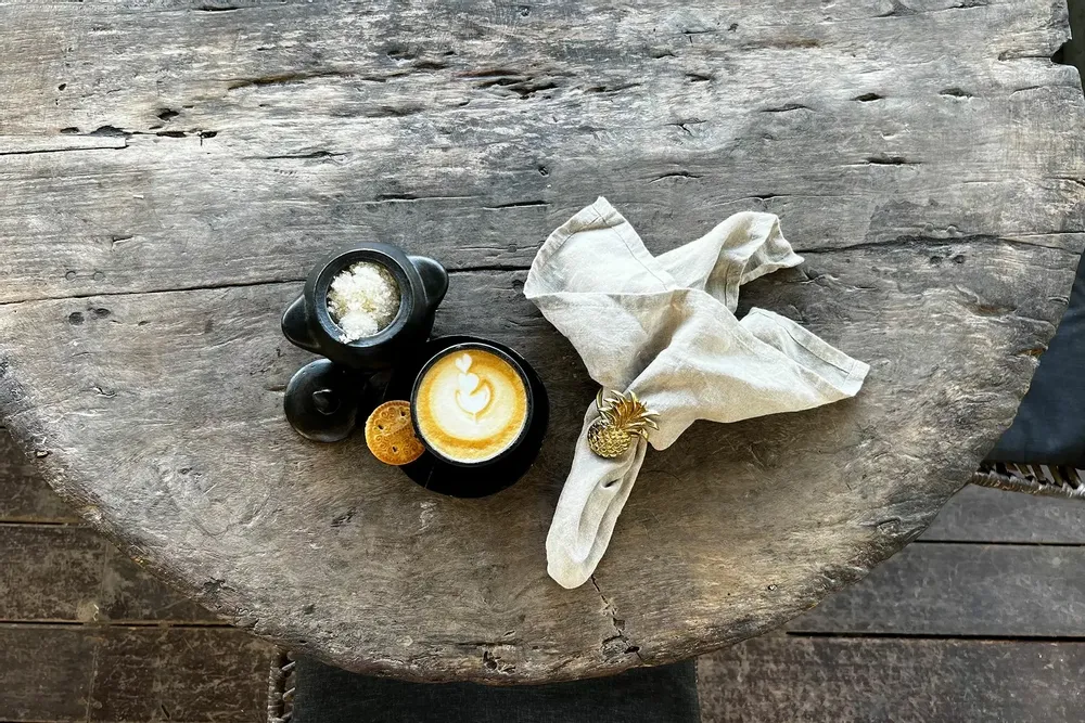 Objets de décoration - Le Rond de Serviette Ananas - Or - BAZAR BIZAR LIVING