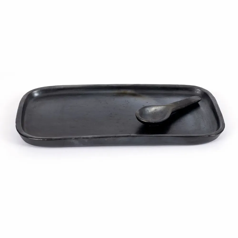 Platter and bowls - The Burned Tapas Plate - BAZAR BIZAR LIVING