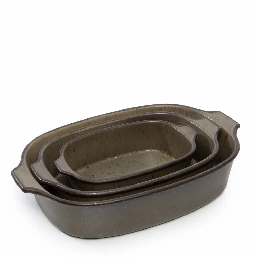 Plats et saladiers - The Comporta Oven Tray - Green - L - BAZAR BIZAR LIVING
