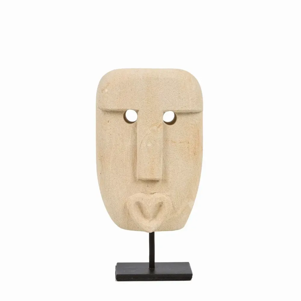 Sculptures, statuettes and miniatures - The Sumba Stone #19 on Stand - BAZAR BIZAR LIVING