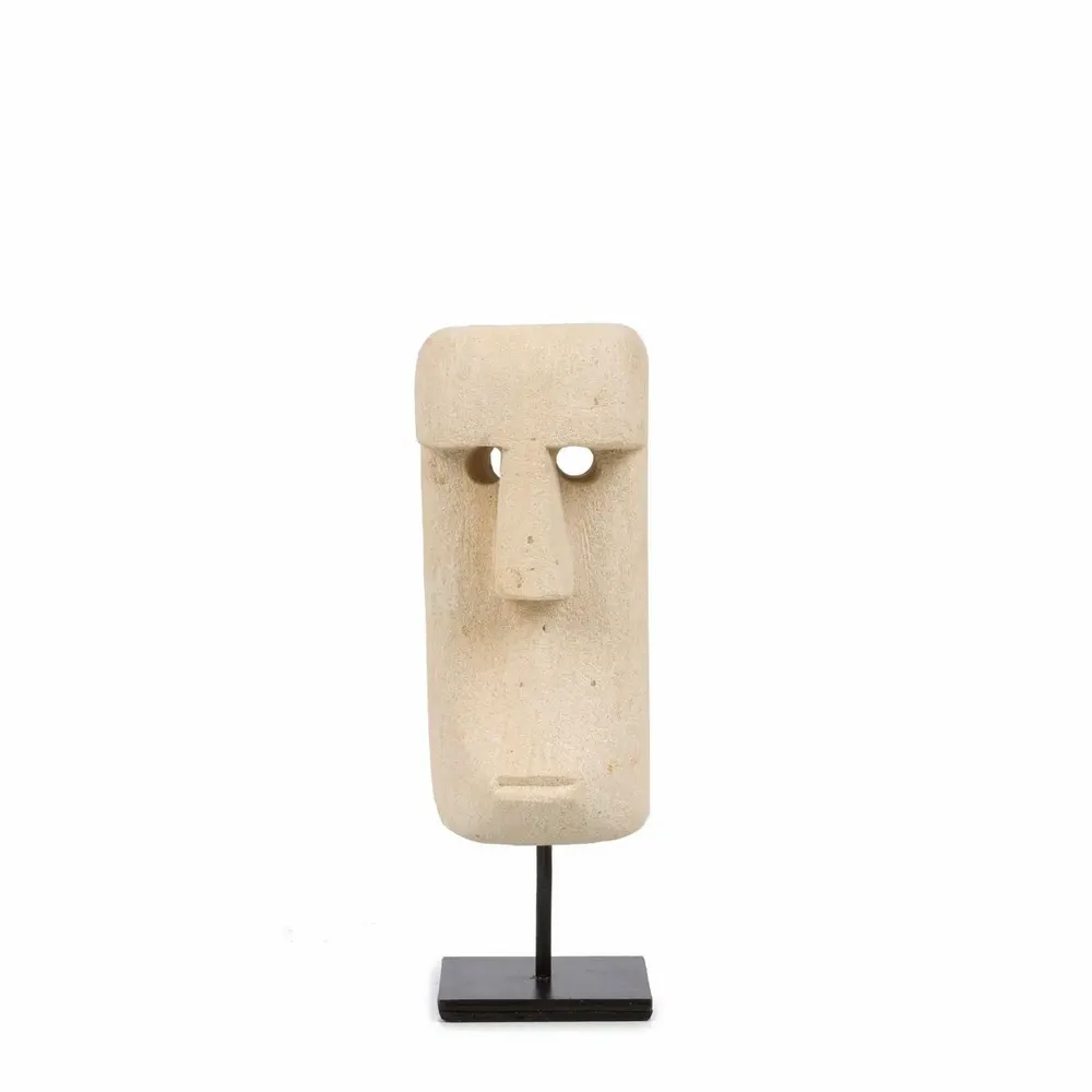Sculptures, statuettes and miniatures - The Sumba Stone #20 on Stand - BAZAR BIZAR LIVING