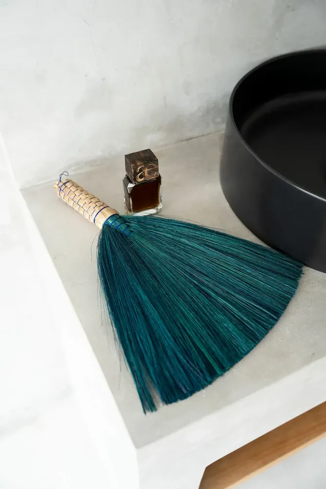 Decorative objects - The Sweeping Brush - Turquoise - BAZAR BIZAR LIVING