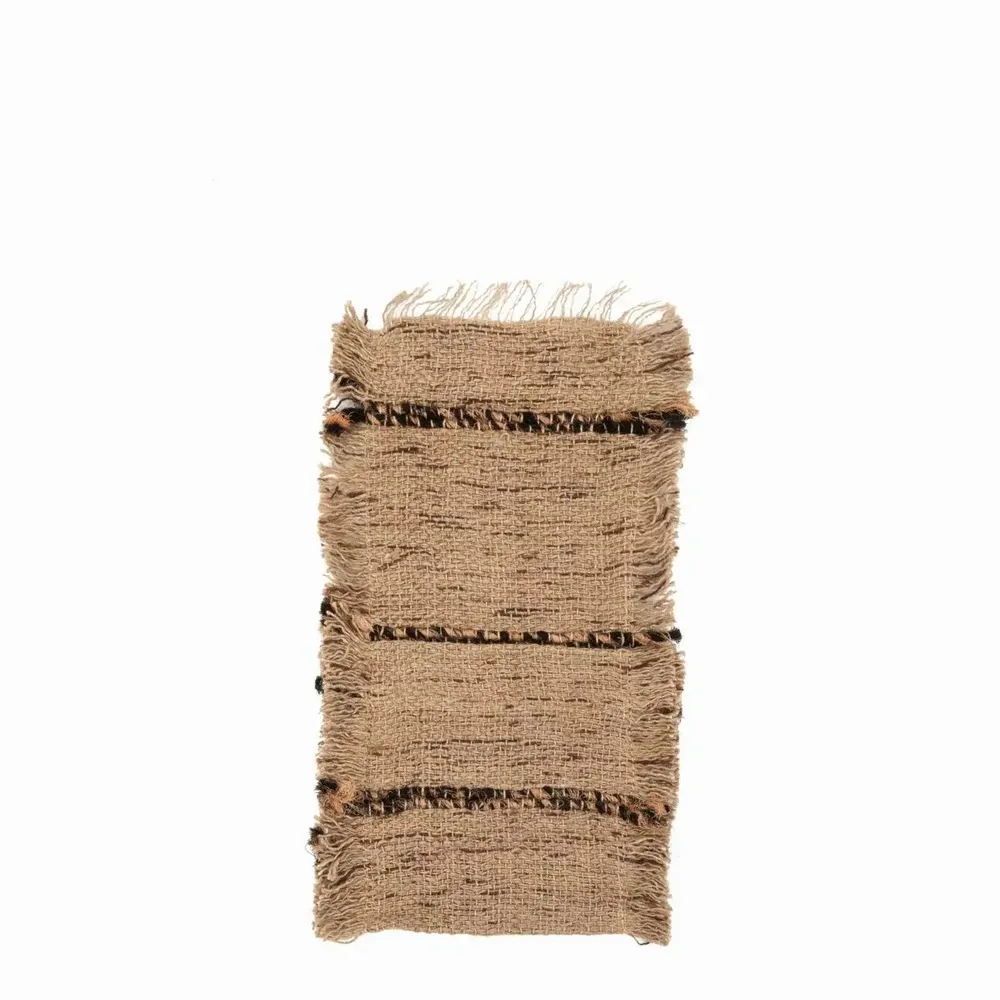 Couverts de service - Le Porte-Couverts Oh My Gee - Beige Noir - Lot De 4 - BAZAR BIZAR LIVING