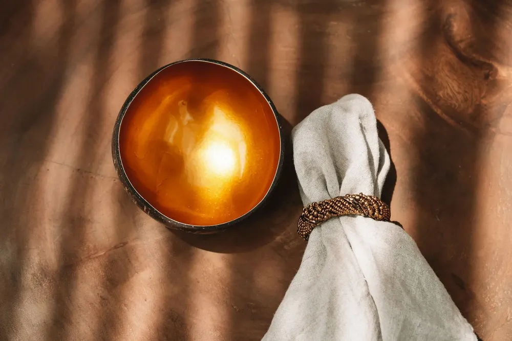 Objets de décoration - Le Rond de Serviette en Perles - Or - Lot de 4 - BAZAR BIZAR LIVING