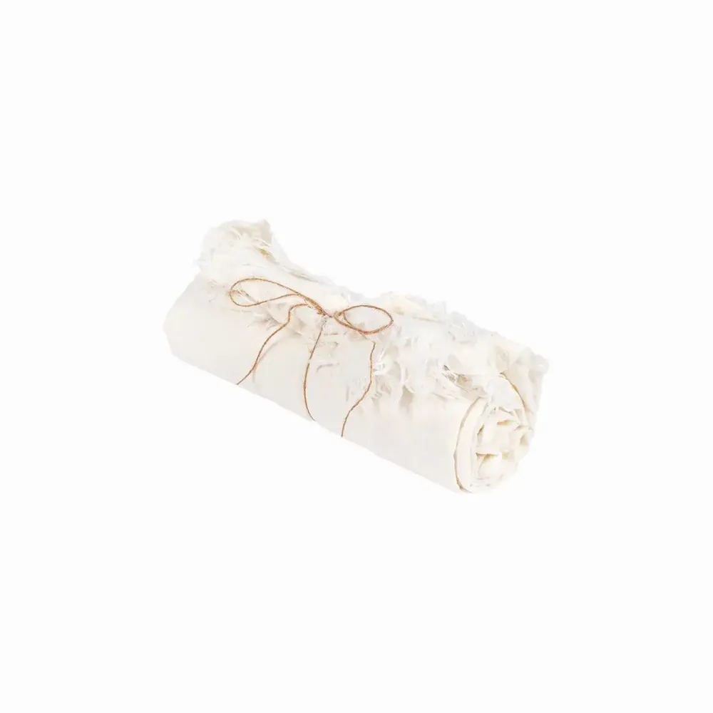 Linge de table textile - La Nappe en Lin - Blanc - 150x250 - BAZAR BIZAR LIVING