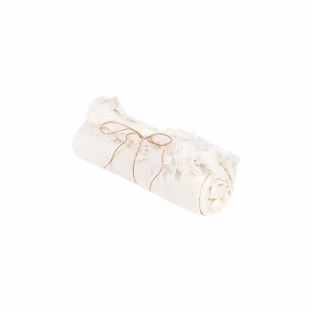 Table linen - The Linen Tablecloth - White - 180x300 - BAZAR BIZAR LIVING