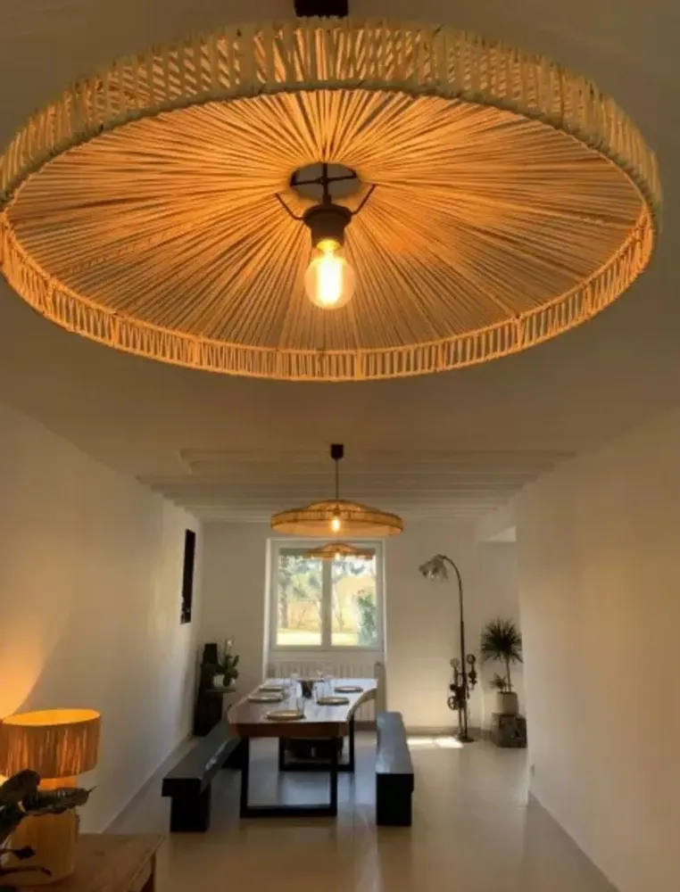 Suspensions - ESSO - Suspension en rotin - HYDILE