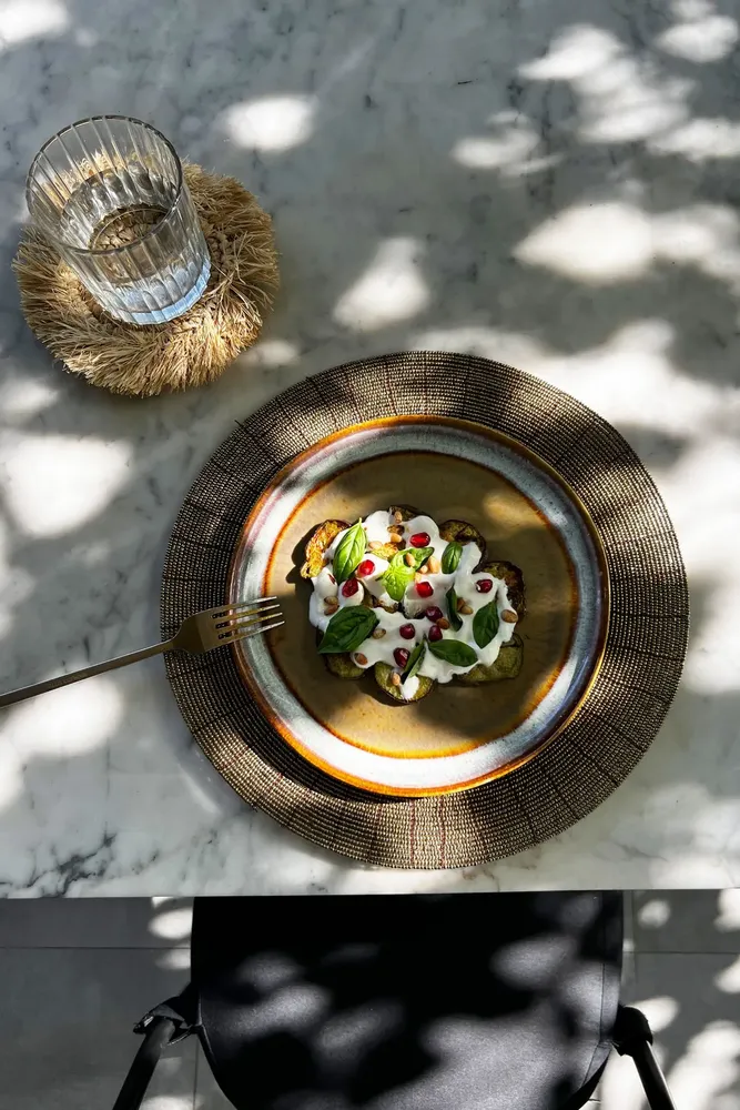 Sets de table - Le Set De Table En Perles - Or - BAZAR BIZAR LIVING