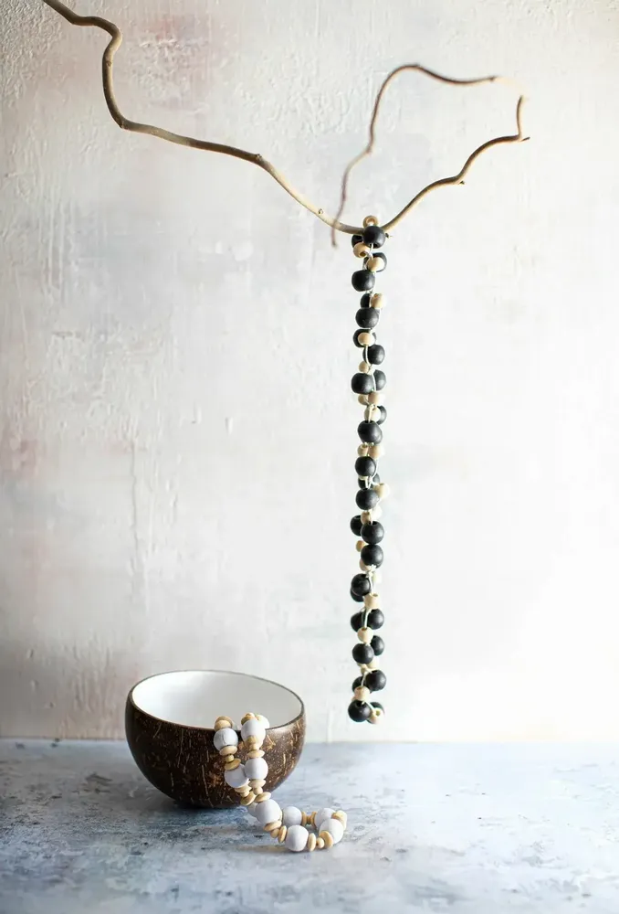 Jewelry - The Canggu Necklace - Natural Black - BAZAR BIZAR LIVING