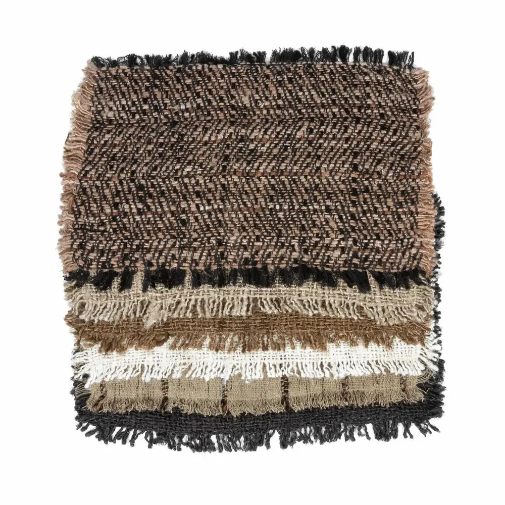 Sets de table - Le Set De Table Oh My Gee - Noir Marine - Lot De 4 - BAZAR BIZAR LIVING