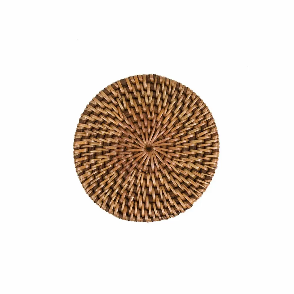 Placemats - The Colonial Coaster - Natural Brown - BAZAR BIZAR LIVING