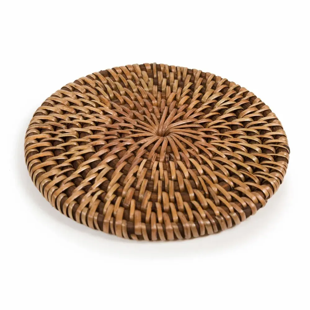 Placemats - The Colonial Coaster - Natural Brown - BAZAR BIZAR LIVING