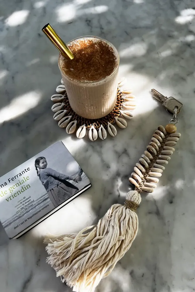 Placemats - The Colonial Shell Coaster - Natural Brown - BAZAR BIZAR LIVING