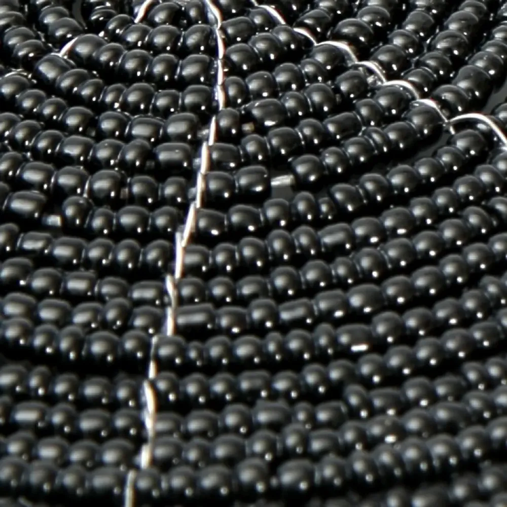 Sets de table - Le Sous-Verre En Perles - Noir - BAZAR BIZAR LIVING