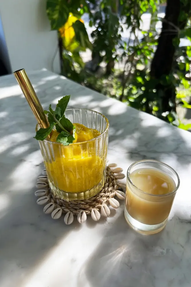 Placemats - The Seagrass Shell Coaster - Natural - BAZAR BIZAR LIVING