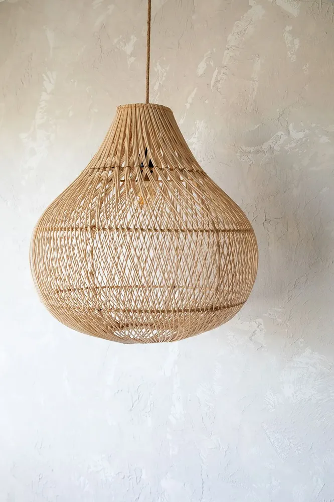 Hanging lights - The Bottle Pendant - Natural - M - BAZAR BIZAR LIVING