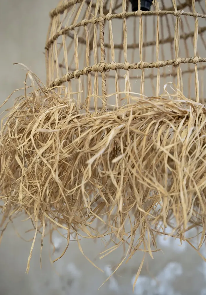 Hanging lights - The Casita Pendant - Natural - S - BAZAR BIZAR LIVING