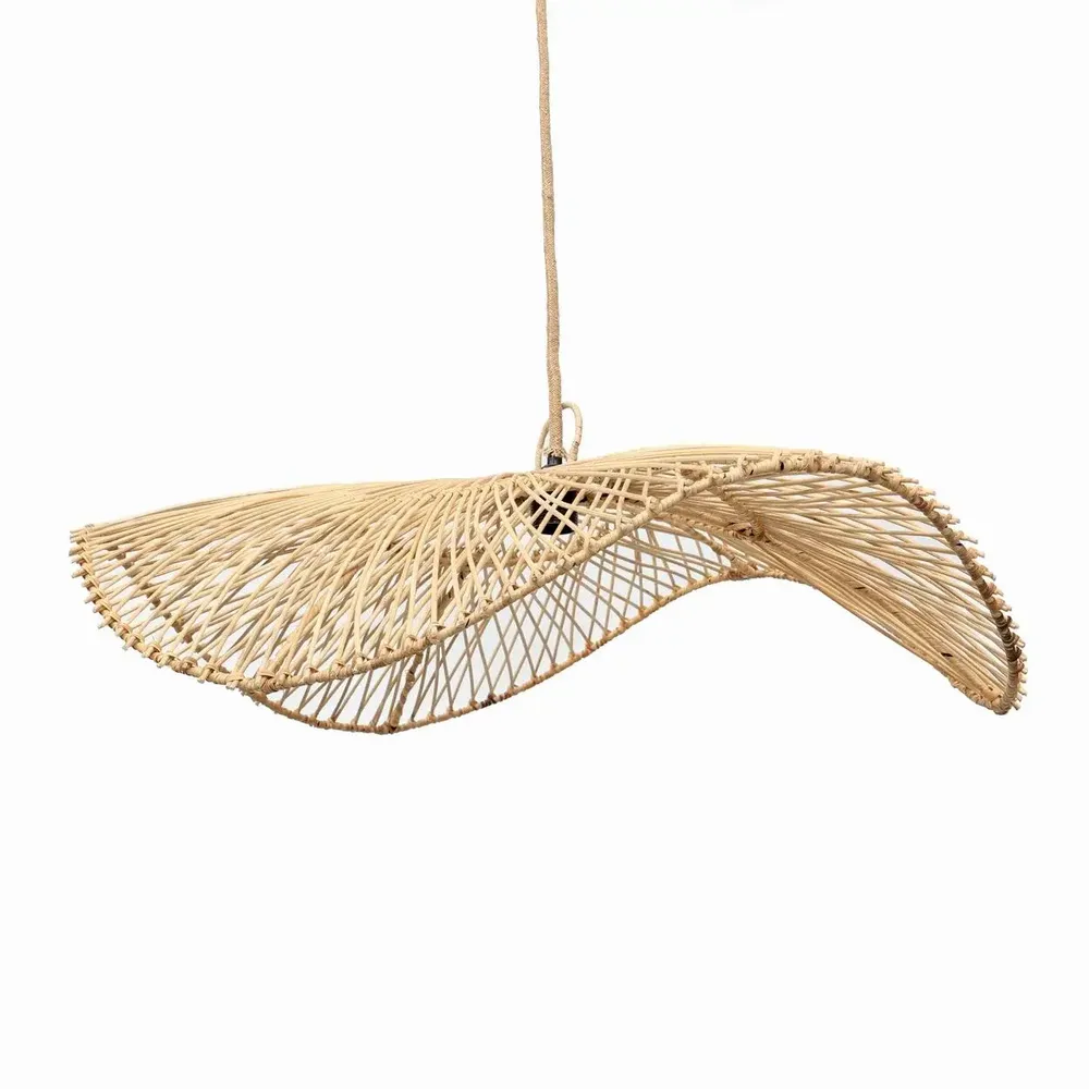 Hanging lights - The Chapeau Pendant - Natural - L - BAZAR BIZAR LIVING