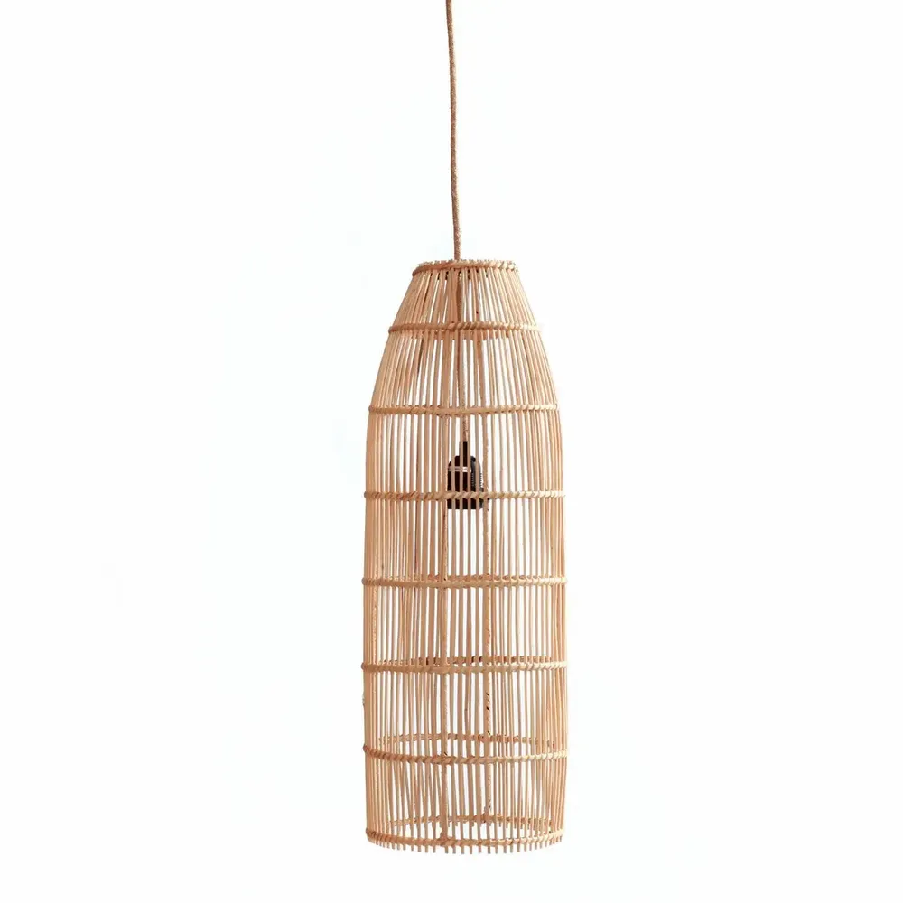 Hanging lights - The Fish Trap Pendant - Natural - M - BAZAR BIZAR LIVING
