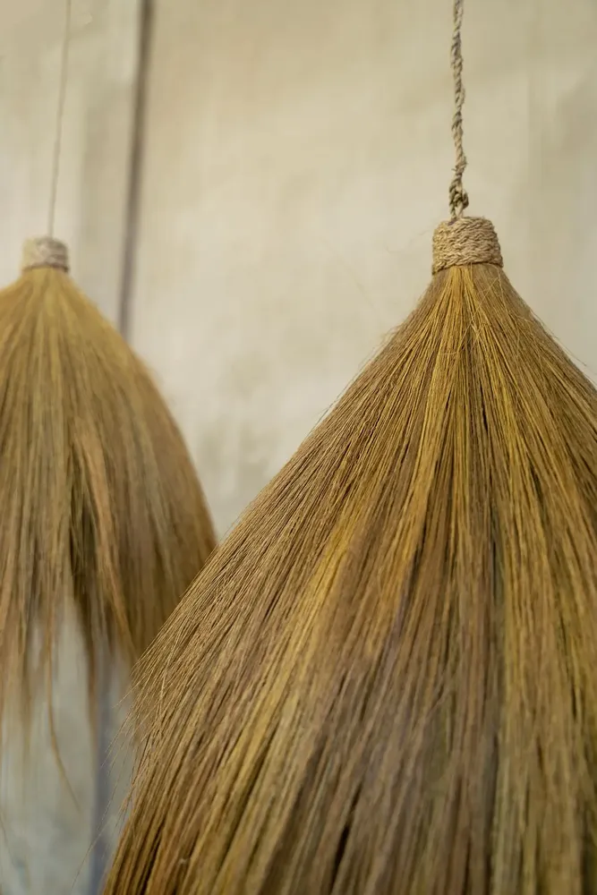 Hanging lights - The Rayung Hut Pendant - Natural - L - BAZAR BIZAR LIVING