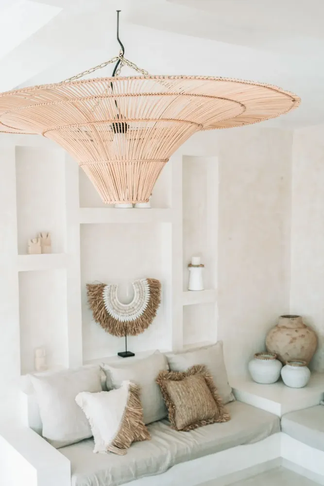 Hanging lights - The Sky Pendant - Natural - XL - BAZAR BIZAR LIVING