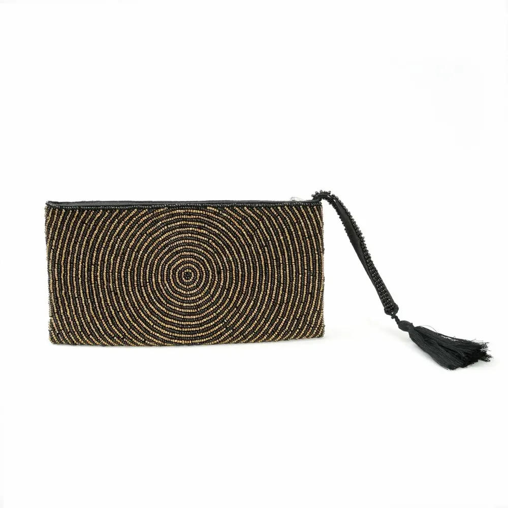 Bags and totes - The Golden Clutch - BAZAR BIZAR LIVING