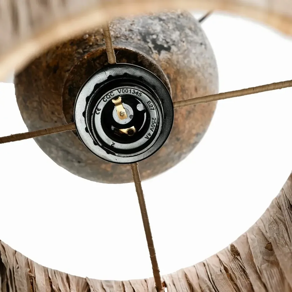 Lampes de bureau - La Lampe de Table Ithaka - Gris Antique Naturel - BAZAR BIZAR LIVING