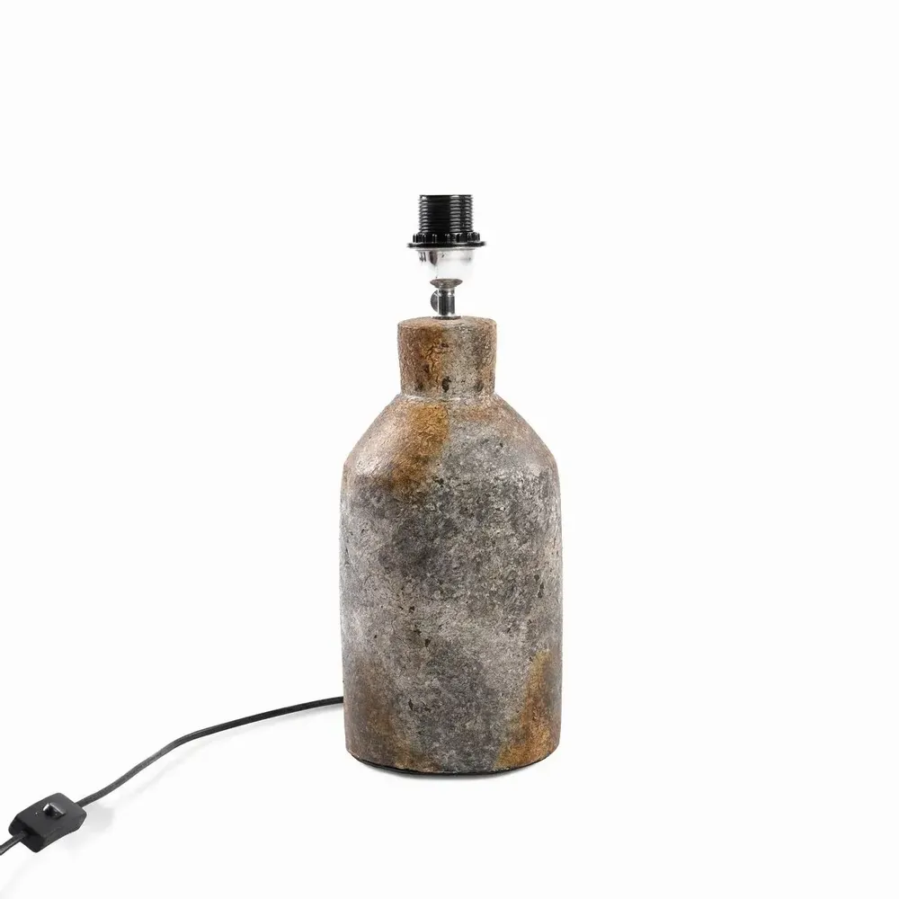 Lampes de bureau - La Lampe de Table Ithaka - Gris Antique Naturel - BAZAR BIZAR LIVING