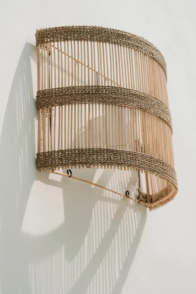 Appliques - L'Applique Murale Doedoe - Naturel - M - BAZAR BIZAR LIVING