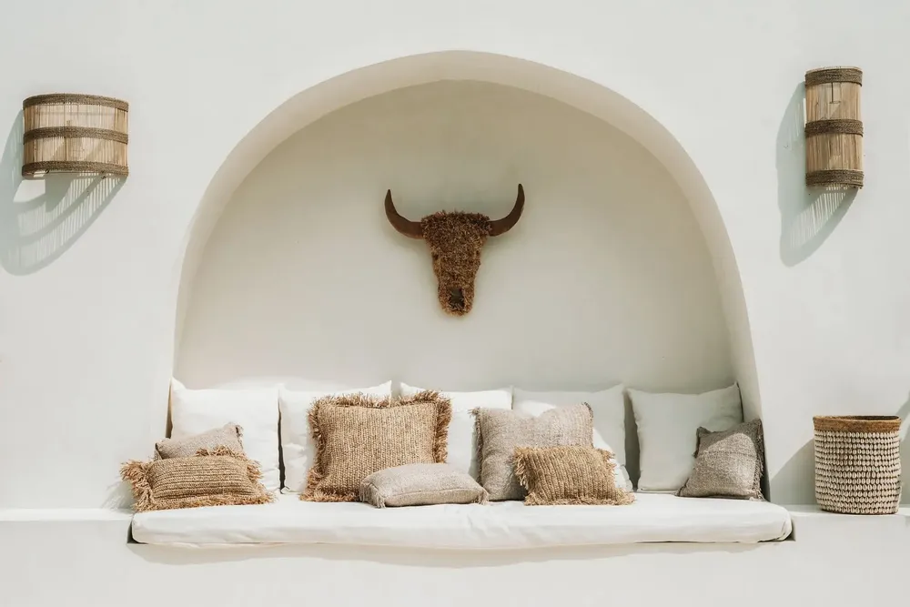 Wall lamps - The Jalal Wall Applique - Natural - M - BAZAR BIZAR LIVING