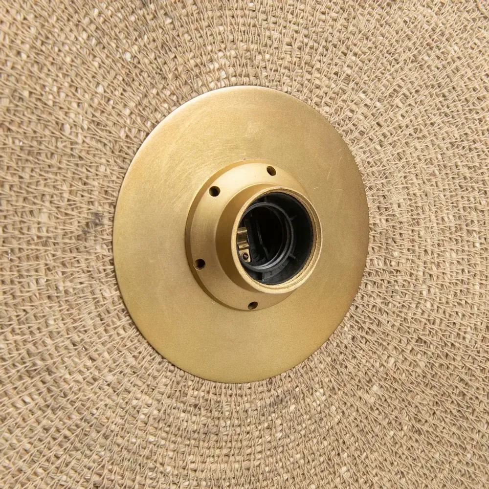 Wall lamps - The Let's Groove Wall Lamp - Natural Brass - M - BAZAR BIZAR LIVING