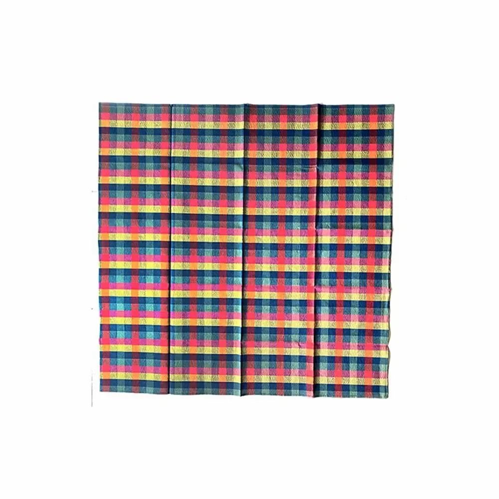 Tissus - Furoshiki carré Rouge-Bleu / NAGAO ORIFU - ABINGPLUS