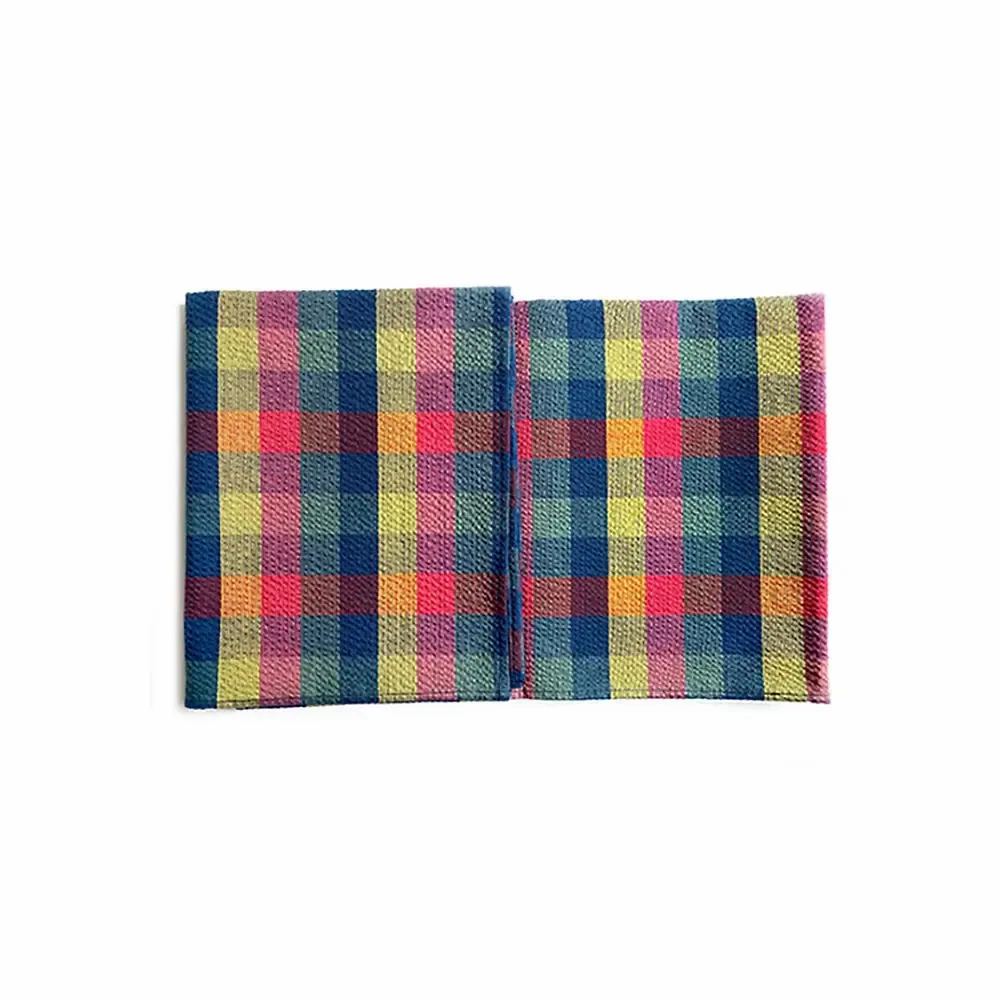 Tissus - Furoshiki carré Rouge-Bleu / NAGAO ORIFU - ABINGPLUS