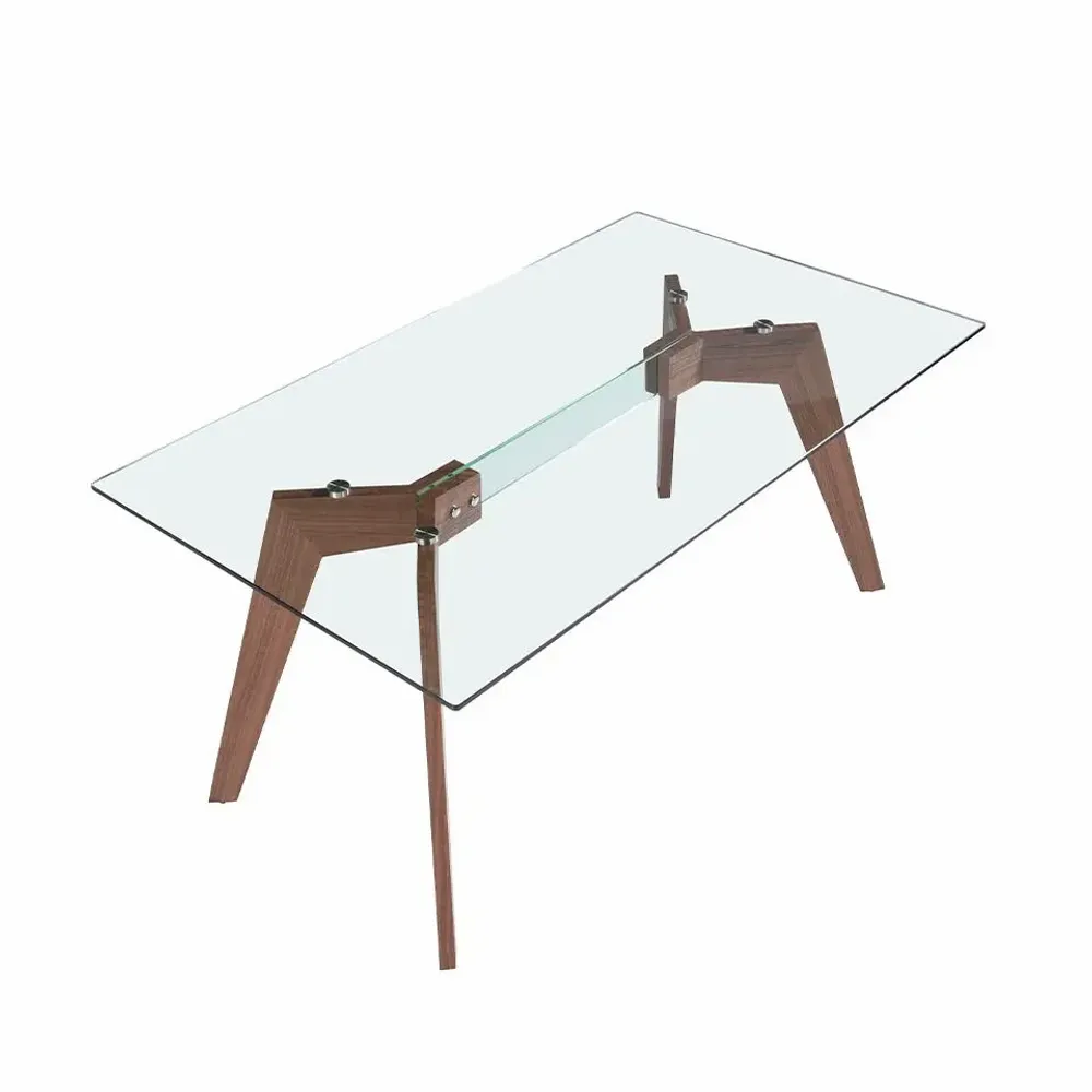 Dining Tables - Rectangular glass dining table - ANGEL CERDÁ