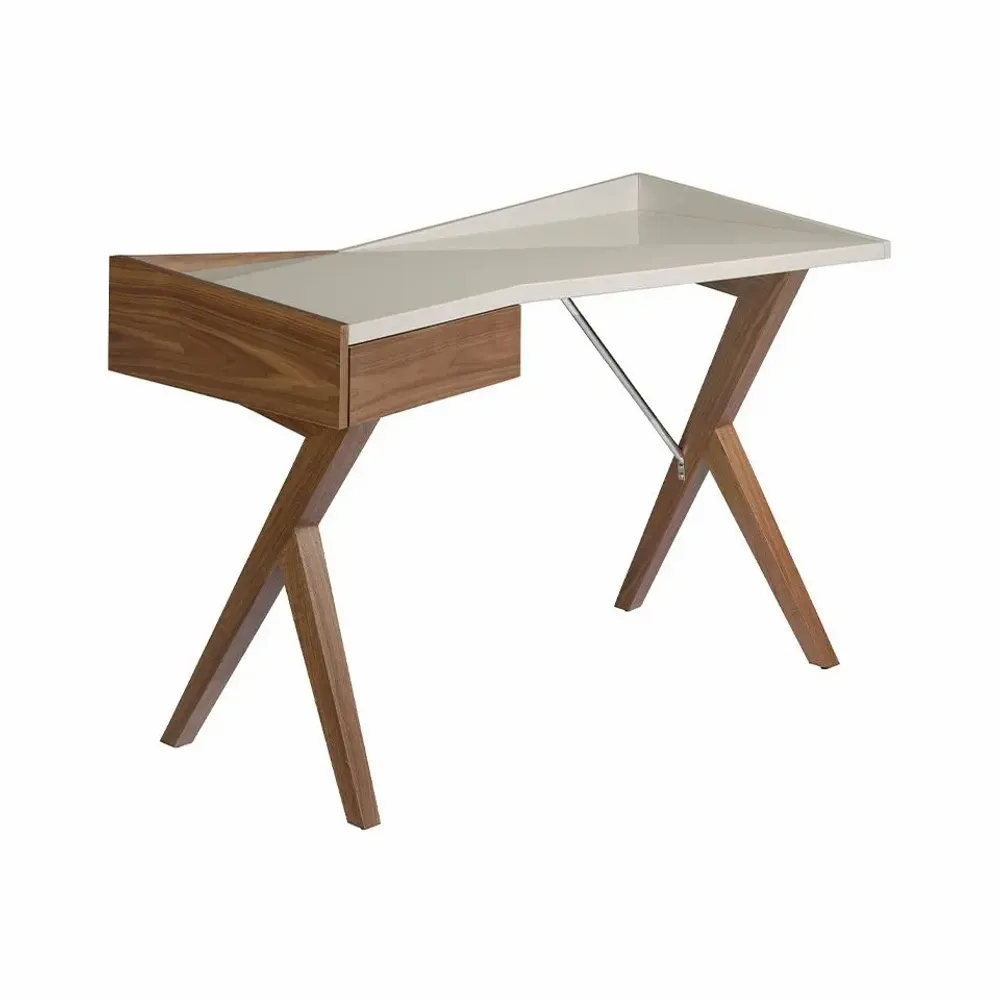 Mobilier et rangements pour bureau - Bureau en noyer - ANGEL CERDÁ