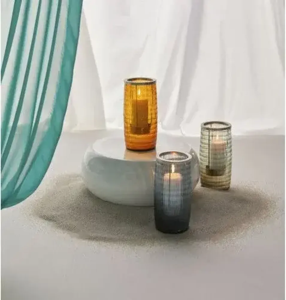 Accessoires de déco extérieure - Pouf rond en céramique GALET - CFOC