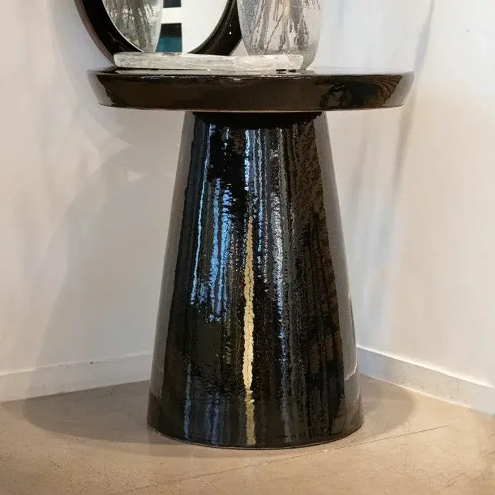 Lawn tables - YIXING high table and ceramic stools - CFOC
