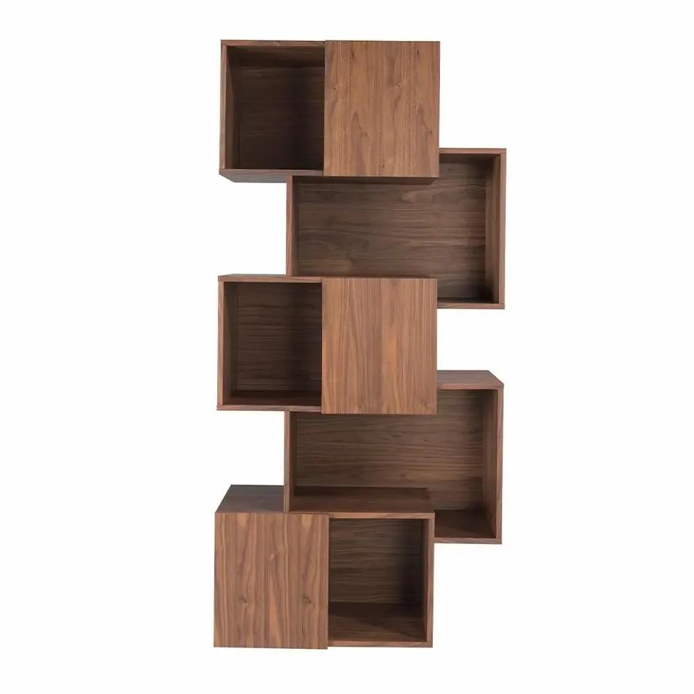 Mobilier et rangements pour bureau - Bibliothèque en bois de noyer avec portes - ANGEL CERDÁ