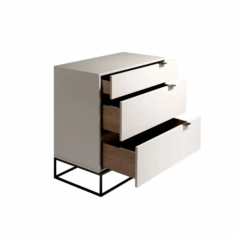 Chests of drawers - Black steel chest of drawers - ANGEL CERDÁ