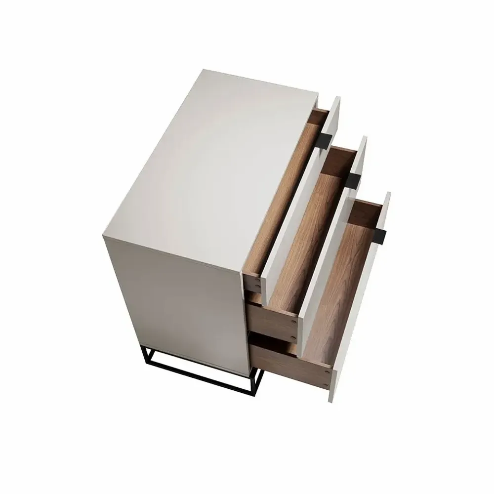 Chests of drawers - Black steel chest of drawers - ANGEL CERDÁ